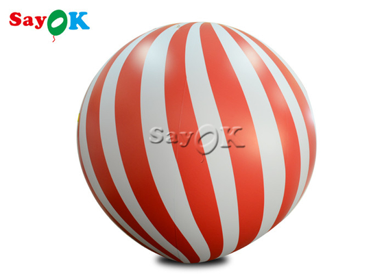bolas infláveis 5ft vermelhas do Natal de 1.5m para a decoração do partido do evento