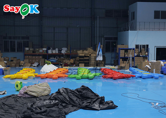Lagosta inflável gigante para dar forma a jogos infláveis Team Building exterior do carnaval