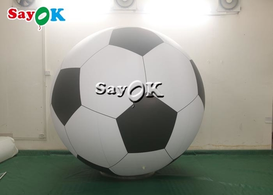 Balões de ar infláveis do futebol redondo da forma da bola do esporte