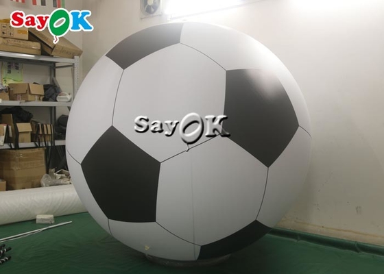 Balões de ar infláveis do futebol redondo da forma da bola do esporte