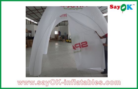 Tenda inflável para o exterior Tenda inflável para o exterior Tecido de Oxford ou PVC Branco Camping Tendas infláveis Marquises para venda