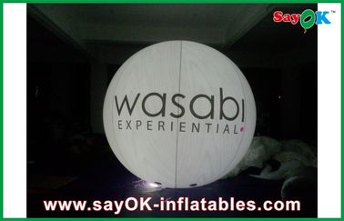 Produtos infláveis feitos sob encomenda do PVC de 0,18 milímetros, iluminando o balão gigante do hélio do vôo