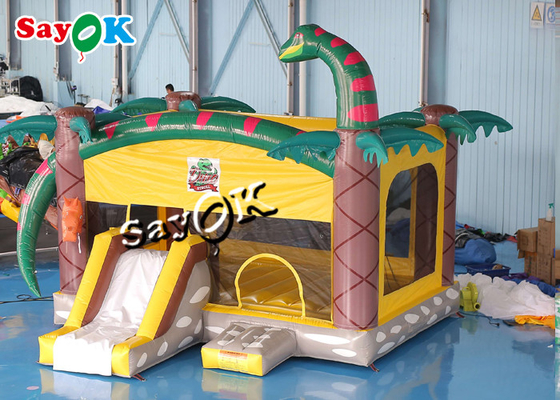 Castelo 5x5x4mH combinado de Safari Animal Theme Inflatable Bounce