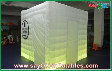 Cabine Digital portátil da foto do partido conduzida iluminando a barraca inflável do quiosque da cabine da foto com conduzido