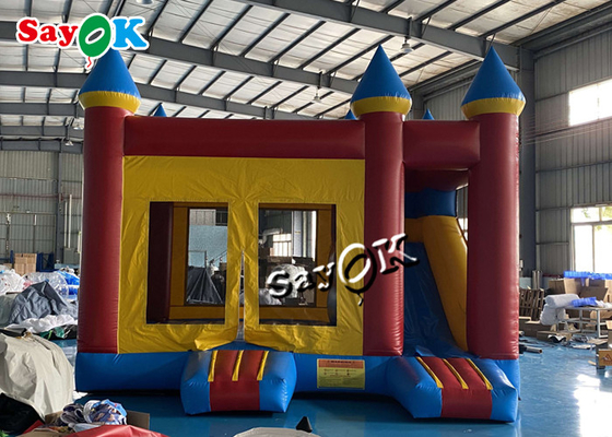 impressão de salto inflável de Digitas da corrediça do castelo das crianças de 5.18m 17ft
