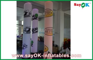 da coluna inflável da coluna do diodo emissor de luz de Advertsing do partido de 2m decoração inflável da iluminação