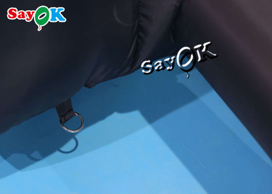 Tenda inflável ROHS 7.3m 24ft Negro Tenda inflável com porta