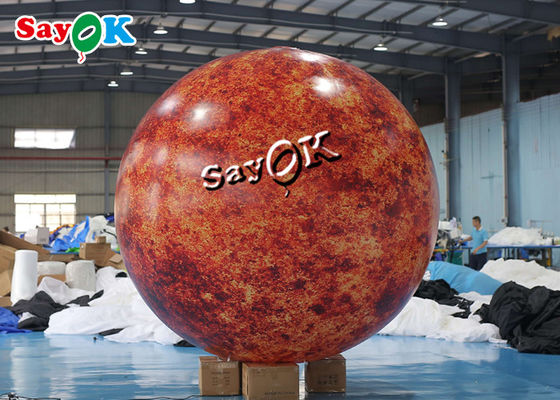 Explosão grande de iluminação inflável da decoração da fase do concerto que queima Sun para a noite do partido