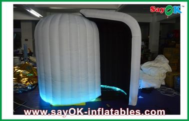 O grande diodo emissor de luz ilumina produtos infláveis feitos sob encomenda fortes infláveis da cabine da foto/210D Oxford