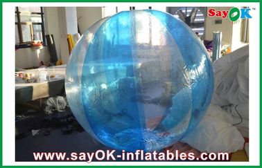 Bola de rolamento inflável dos jogos da água inflável do PVC/TPU do jogo de futebol/bola de Zorb transparente