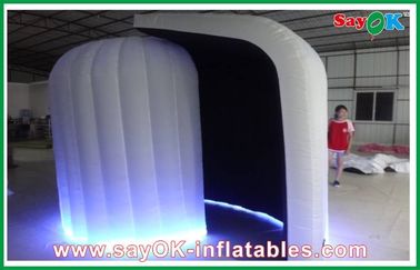 O contexto 210D da cabine da foto conduziu de pano forte de Oxford das luzes produtos infláveis feitos sob encomenda gigantes