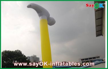 Da Rasgo-parada inflável do dançarino do ar da altura 3m pano de nylon Hammmer inflável