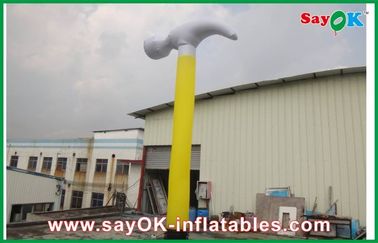 Da Rasgo-parada inflável do dançarino do ar da altura 3m pano de nylon Hammmer inflável