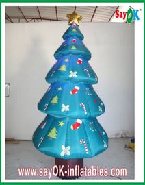 decoração inflável do Natal 210D/árvore de Natal inflável