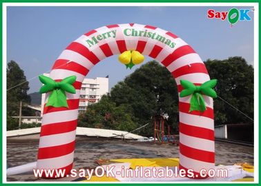 As decorações infláveis do feriado do PVC, Party o arco inflável do Natal