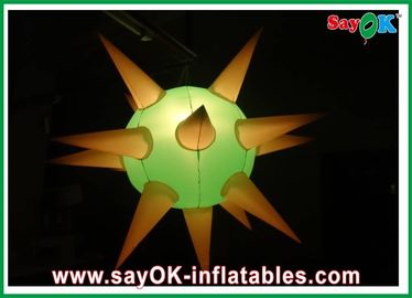 Decoração inflável durável da iluminação da segurança personalizada com pano de nylon
