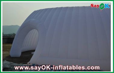 Barraca inflável do ar de pano inflável gigante exterior de Oxford da barraca do banquete de casamento, barraca do ar do diâmetro 5m para acampar