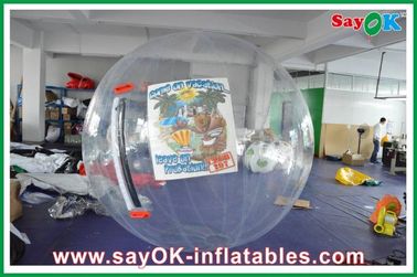 Jogos infláveis TPU da jarda/esportes do PVC jogos infláveis, bola de passeio da água do parque da água
