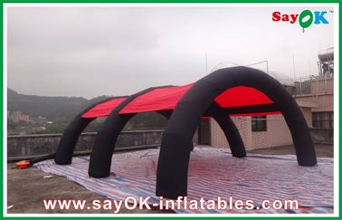 Barraca inflável dada forma da aranha da barraca da aranha da venda abóbada exterior quente para o arrendamento