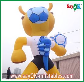 Jogos Desportivos Personagens de desenho animado infláveis H3 - 8m PVC Mascote colorido Personagens de desenho animado para festas de aniversário