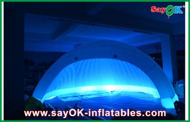 A barraca inflável de acampamento do ar da barraca de alta qualidade do clube noturno conduziu a iluminação com o pano RoHS de 210D Oxford