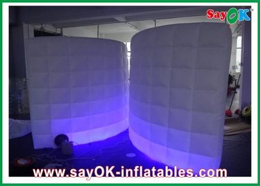 Parede inflável de pano de Oxford da explosão da barraca do ar de SAYOK Outwell com iluminação conduzida para a exposição/evento