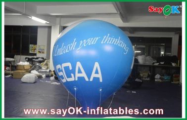 hélio inflável do balão do PVC de 0.18mm personalizado para o evento exterior
