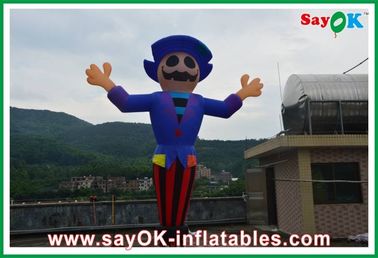 Dançarino inflável Single Leg Height 2 - 8M do céu de Advertsing Campaign Inflatable do dançarino do vento