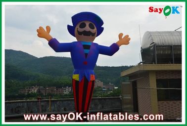 Dançarino inflável Single Leg Height 2 - 8M do céu de Advertsing Campaign Inflatable do dançarino do vento