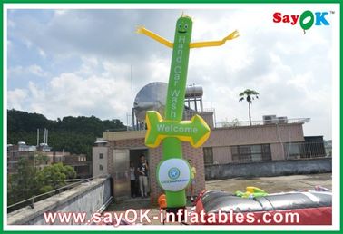 Pés infláveis do gêmeo de Logo Printing Inflatable Sky Dancer do homem de anúncio para a celebração do festival