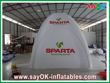 Ir ao ar livre Tenda inflável à prova de umidade com impressão de logotipo Cúpula de tenda inflável