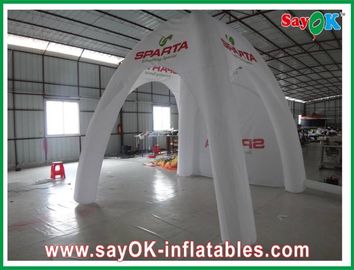Ir ao ar livre Tenda inflável à prova de umidade com impressão de logotipo Cúpula de tenda inflável