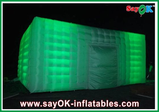 Tenda de filme portátil personalizada Tenda de cubo 8 homens Tenda inflável Clube Noturno Tenda de festa inflável Clube Noturno