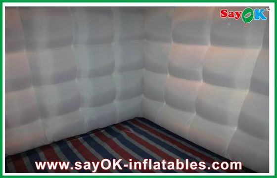 Tenda de filme portátil personalizada Tenda de cubo 8 homens Tenda inflável Clube Noturno Tenda de festa inflável Clube Noturno