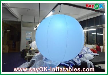 Decoração inflável da iluminação do partido colorido, bola clara inflável do diâmetro 2m