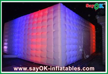 Barraca inflável do ar de L10 X W10m com luz conduzida para o evento da promoção da propaganda do clube noturno