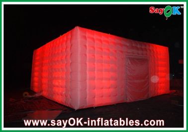 Barraca inflável do ar de L10 X W10m com luz conduzida para o evento da promoção da propaganda do clube noturno
