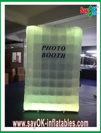 Estúdio inflável Logo Printing Inflatable Blow-Up Photobooth da foto para Photostudio com telhado lançado