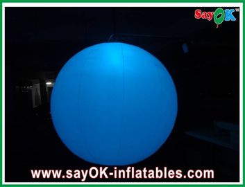 Bata a bola inflável de pano 190T de nylon com diâmetro conduzido das luzes 2 medidores