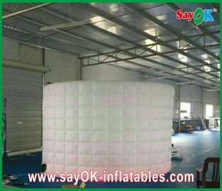Parede inflável LED Luz Curva L3 X W1.5 X H2m Com Blower Tenda de trabalho inflável