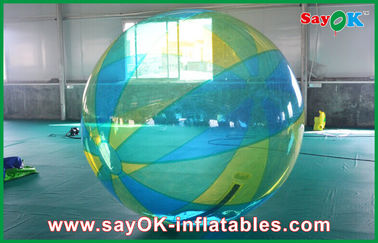 Jogos infláveis engraçados dos esportes dos jogos infláveis das crianças, bola de passeio da água inflável do PVC de 0.8mm/TPU