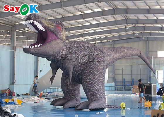 Mascote inflável gigante inflável T-Rex Tyrannosaurus Dinossauro Personagens de desenho animado Para festas de aniversário