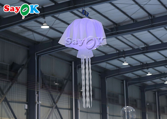 luz inflável de suspensão da decoração da fase do partido das medusa da iluminação do diodo emissor de luz de 3m