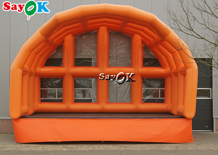 Tenda inflável para o exterior Tenda de evento inflável personalizada para atividades de palco de road show