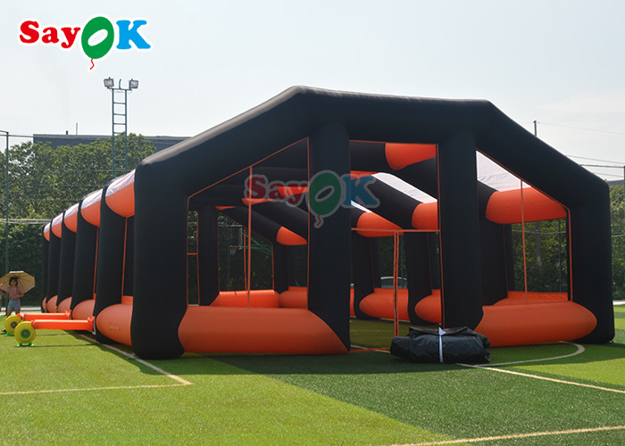 Tenda de ar exterior Tenda de festa inflável de tecido de oxford para eventos esportivos de exposição ao ar livre