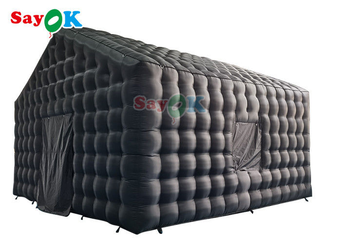 Commercial Oxford Preto Cubo Inflavel Festa Tenda Clube Noturno Inflaveis Com Sopro de Ar