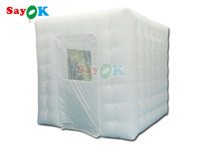 Led Light Inflatable Marquee Tent Crianças Inflatable Cube Party Nightclub Tent Small Tent