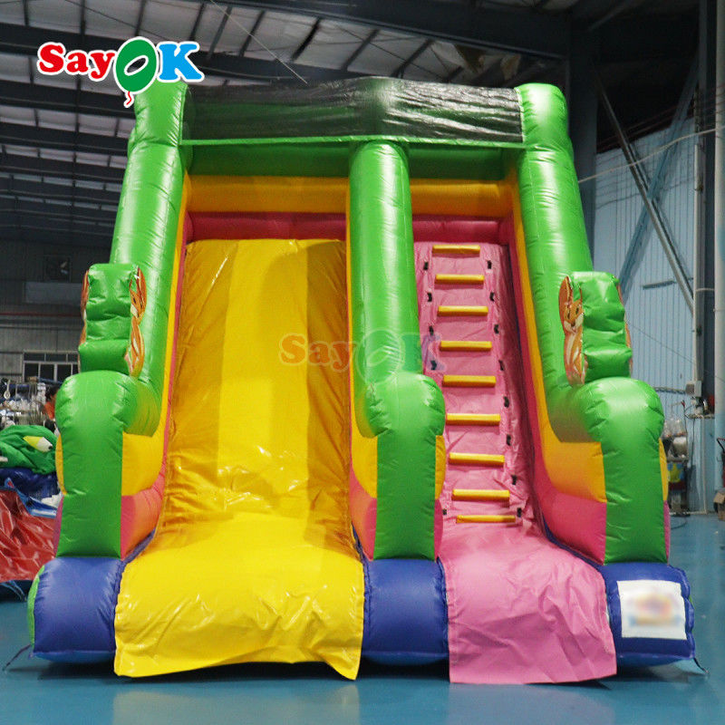 Slide de piscina inflável PVC Slide inflável combinado e Slide de piscina gigante inflável para venda