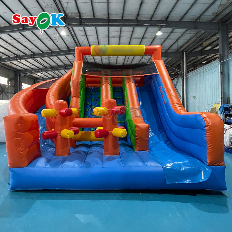Slide inflável gigante PVC inflável seco Slide duplo comercial Slide inflável Casa de salto para aluguel