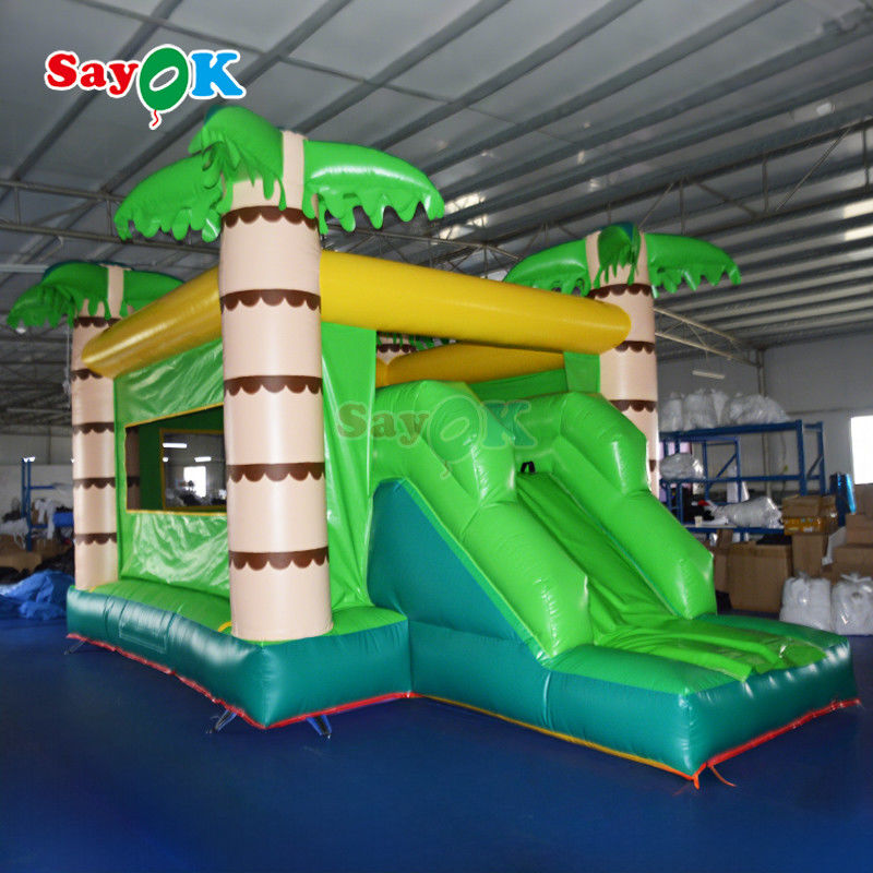Sayok Bouncer Inflável Exterior Slide Retardante de Chama Inflável Bouncy Castle Jump House Bounceres Infláveis para Festa